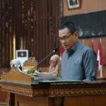 Paripurna Pembentukan Pansus Pembahasan Rancangan Tata Tertib DPRD Tanjab Timur 2024-2029