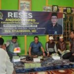 Anggota DPRD Tanjab Timur Laksanakan Reses, Drs. Syahbuddin, M.H. Masukan dan Saran Masyarakat Jadi Tolak Ukur Pemerintah Kedepan