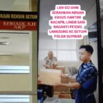 KETUA LBH CCI SUMBAR LANGSUNG ADUKAN KE SETUM POLDA SUMBAR TERKAIT DUGAAN PELAKU TINDAK PIDANA PERUSAKAN DAN MAPIA TANAH DI KACAPIL LINGGO SARI BAGANTI PESSEL