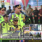 Kapolres Dan Forkompinda Tanjabtim Pantau Malam Takbiran Di Pos Pelayanan.