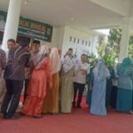 Pemkab Tanjabtim Gelar Halal Bi Halal, Hadir Juga Orang Tua Bupati Dilla.