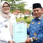 Bupati Tanjabtim Dilla Serahkan SK CASN Dan Pengambilan Sumpah PPPK.
