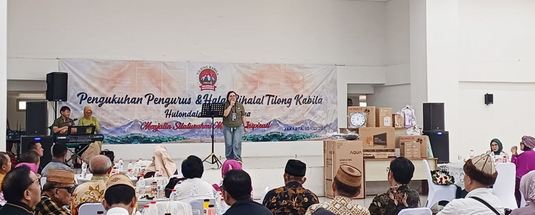 Tilong Kabila Sukses Menggelar Pengukuhan Dan Halal Bihalal Warga Gorontalo Di Jakarta.